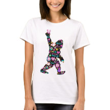 Peace Love Bigfoot Hippie Funny Bigfoot Lover