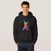 Peace Love Bigfoot Hoodie (Voorkant volledig)