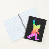 Peace Love Bigfoot Notitieboek (Binnen)