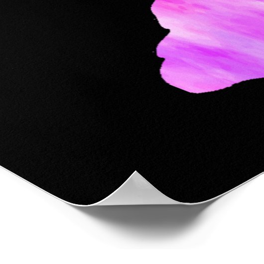 Peace Love Bigfoot Poster (Hoek)