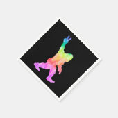 Peace Love Bigfoot Servet (Hoek)