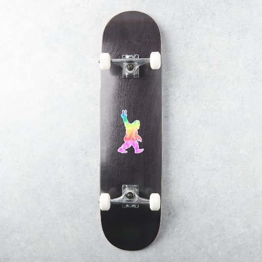 Peace Love Bigfoot Sticker (Skateboard)