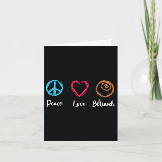 Peace Love Billiards Kaart