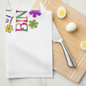 Peace Love Bingo Theedoek (Quarter Fold)