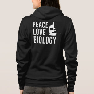 Peace Love Biology Hoodie