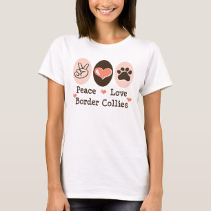Peace Love Border Collies Tanktop
