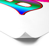 Peace Love Bowling Poster (Hoek)