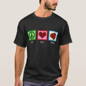 Peace Love Boxing T-Shirt (Voorkant)