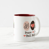 Peace Love Bull Market Mok (Voorkant rechts)