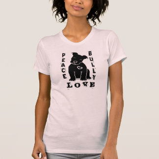 Peace Love Bully Women's Hanes ComfortSoft® T-shirt