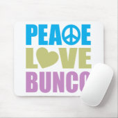 Peace Love Bunco Muismat (Met muis)