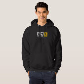 Peace Love Bus Driver School Bus Drivers Drivers D Hoodie (Voorkant volledig)