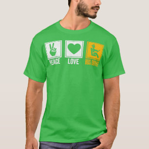 Peace Love Bus Driver School Bus Drivers Drivers D T-shirt