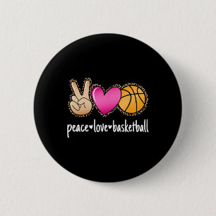 Peace Love BySketbyll Leopard Print Meisjes door V Ronde Button 5,7 Cm