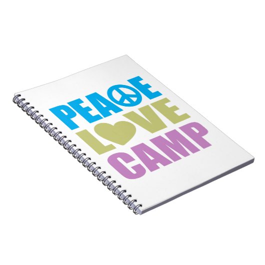 Peace Love Camp Notitieboek (Rechterzijde)