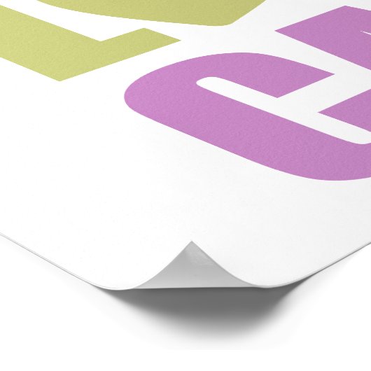 Peace Love Camp Poster (Hoek)