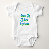 Peace Love Capricorn Romper (Voorkant)