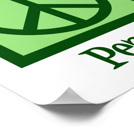 Peace Love Cardiology Heart Surgeon Hartslag Poster (Hoek)