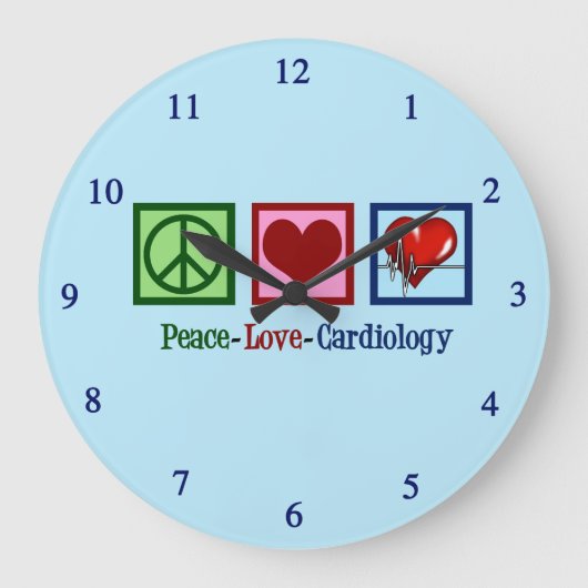 Peace Love Cardiology-Kantoor Grote Klok (Voorkant)