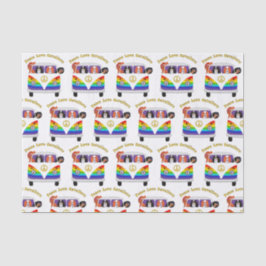 Peace Love Cavaliers, Peace Bus met alle vier Tissuepapier