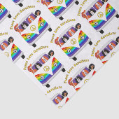 Peace Love Cavaliers, Peace Bus met alle vier Tissuepapier (Detail)