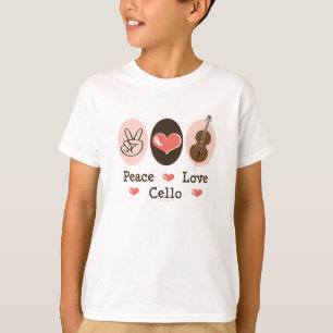 Peace Love Cello Kid Sweatshirt