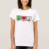 Peace Love Cello T-shirt (Voorkant)