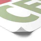 Peace Love Cellos Poster (Hoek)