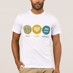 Peace Love Ceramics T-shirt