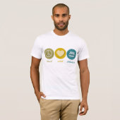 Peace Love Ceramics T-shirt (Voorkant volledig)