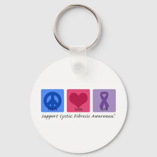 Peace Love CF Sleutelhanger