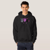 Peace Love Cheer Hoodie (Voorkant volledig)