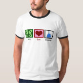 Peace Love Chemistry T-shirt (Voorkant)