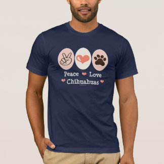 Peace Love Chihuahuas T-shirt