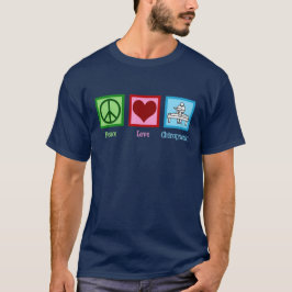 Peace Love Chiropractic - Cool Chiropractor T-shirt