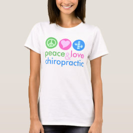 Peace Love & Chiropractic T-Shirt