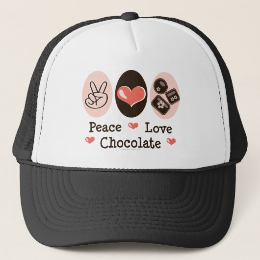 Peace Love Chocolate Pet (Voorkant)