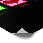 Peace Love Ckleball  Poster (Hoek)