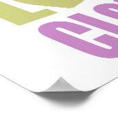 Peace Love Clothes Poster (Hoek)