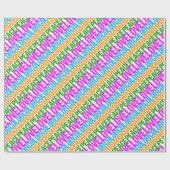 Peace Love Color Guard Cadeaupapier (Vlak)