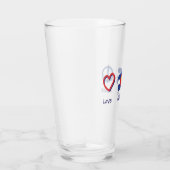 Peace Love Colorado Glas (Rechts)