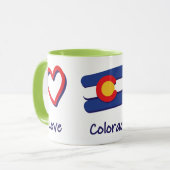 Peace Love Colorado Mok (Voorkant links)