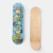 Peace-Love-Compassion-Kanji - - - Persoonlijk Skateboard (Voorkant)