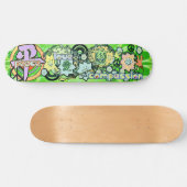 Peace-Love-Compassion-Kanji - Skateboard (Horizontaal)