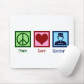 Peace Love Concierge Muismat (Met muis)