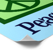 Peace Love Court Reporting Poster (Hoek)