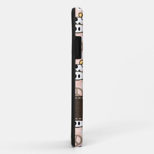 Peace Love Cow Case-Mate iPhone Case (Achterkant/rechts)
