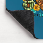 Peace Love Cowboy Western Rodeo Rodeo Life Western Muismat (Hoek)