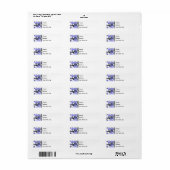 Peace Love Cure 2 Addison Disease Etiket (Full Sheet)