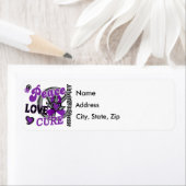 Peace Love Cure 2 Alzheimer Disease Etiket (Insitu)